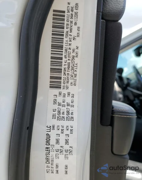 2014 Jeep Cherokee Latitude из США, поврежденный, VIN 1C4PJLCBXEW157940